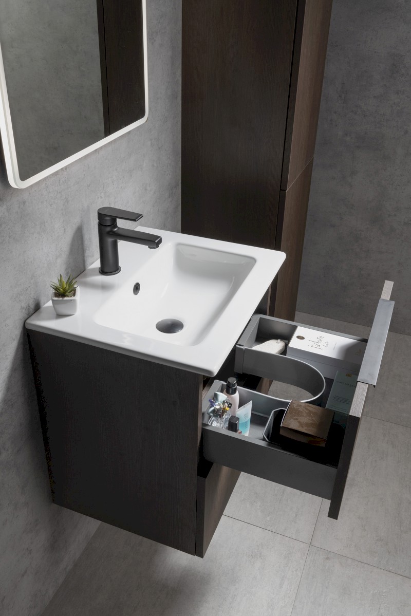 CIRASA STRIP umyvadlová skříňka 58x54x39cm, carina CR592-4141S