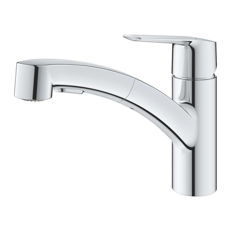 QuickFix Start Dřezová baterie s výsuvnou sprškou, chrom GROHE 30531001