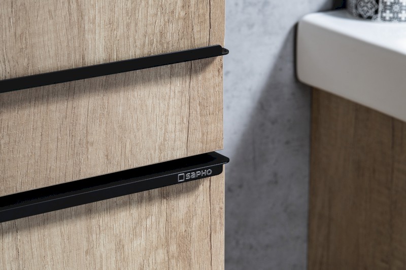 SITIA skříňka vysoká 35x172x32cm, 2x dvířka, levá/pravá, dub alabama SI230-2222