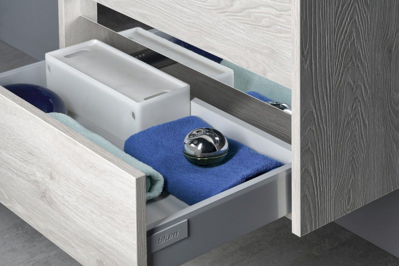 NIRONA umyvadlová skříňka 57x51,5x43 cm, dub Sherwood NR060-1515