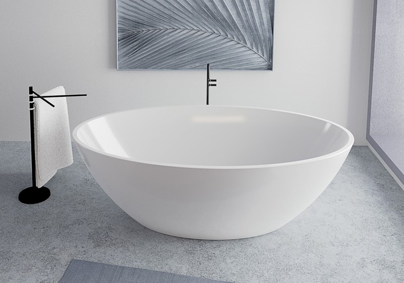 CORYN volně stojící vana 165x90x58cm, bílá 68651