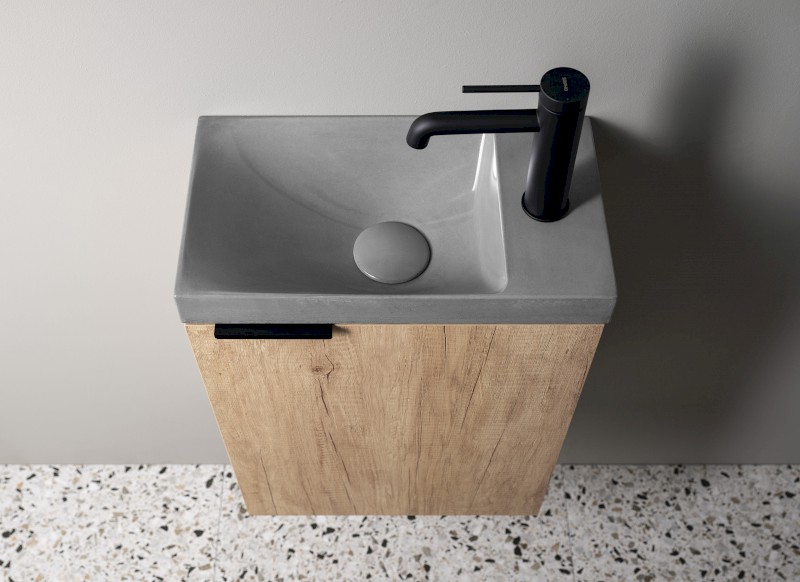 LATUS X umyvadlová skříňka 39,4x50x22cm, dub cuneo LT110-2525