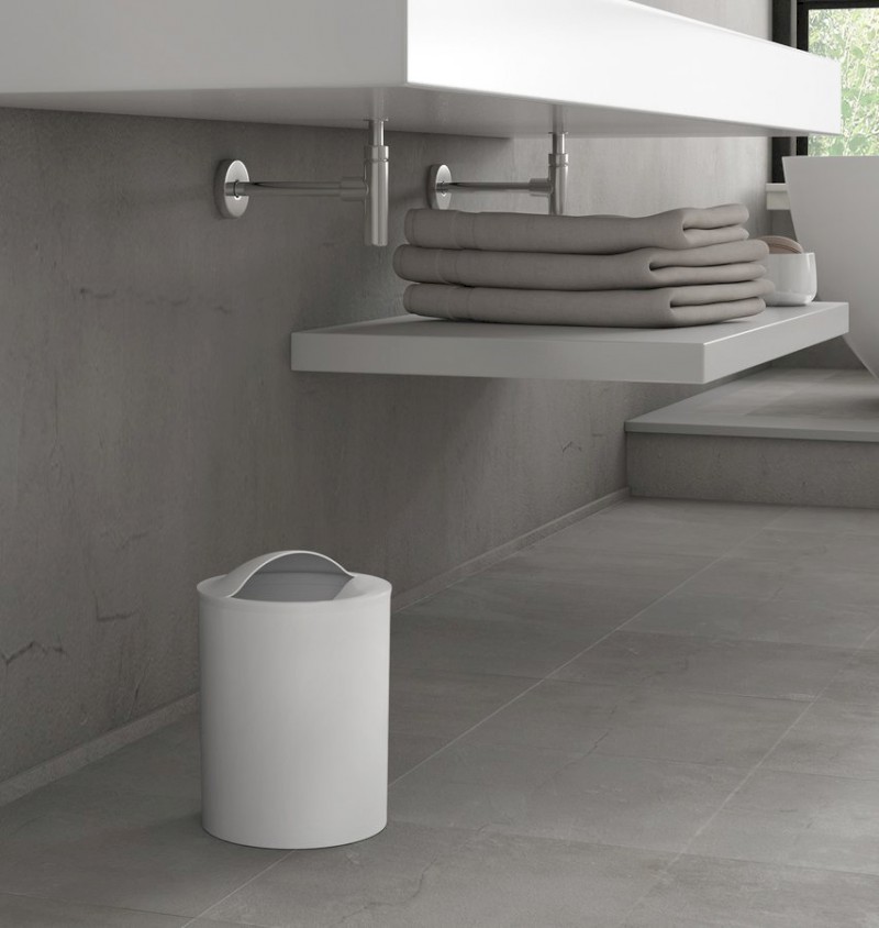 EYE odpadkový koš, 6 l, plast ABS, bílá 120902