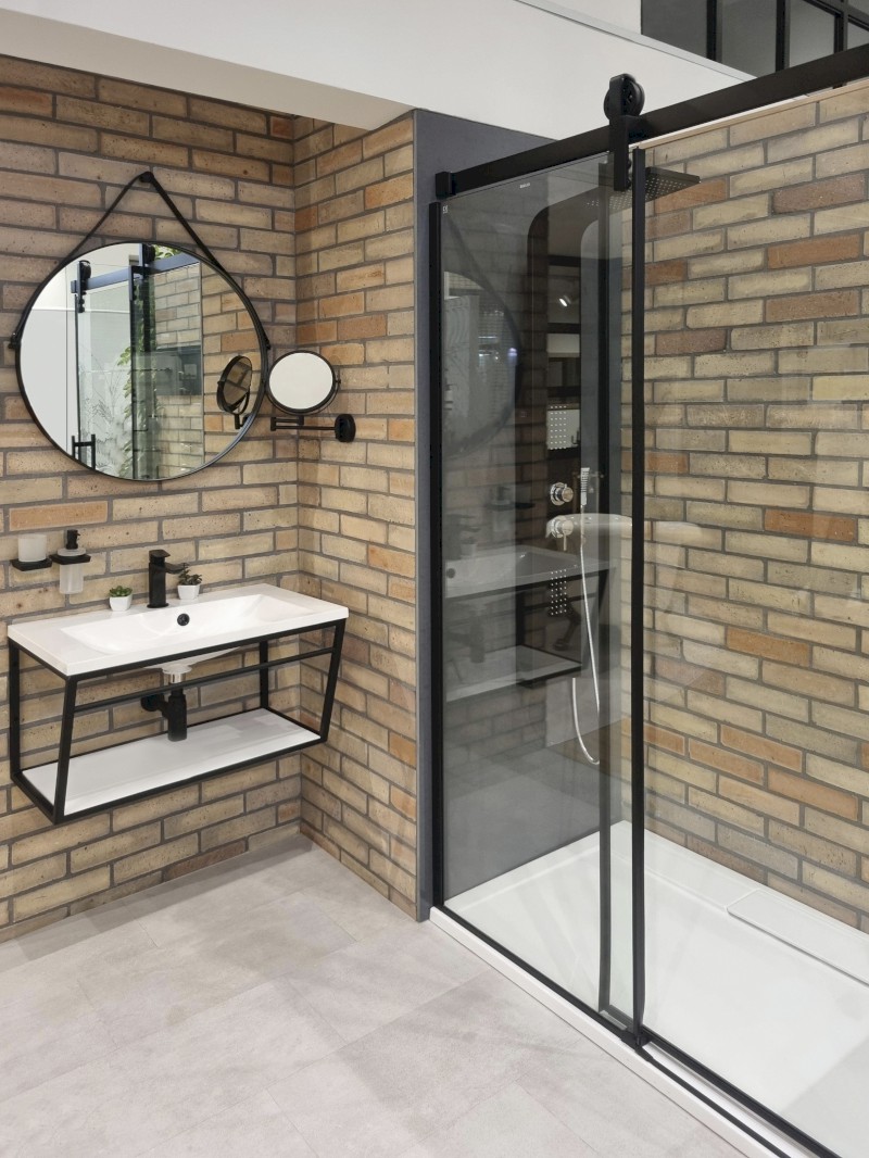 SKA konzole s policí 600x400x460mm, černá mat SKA101