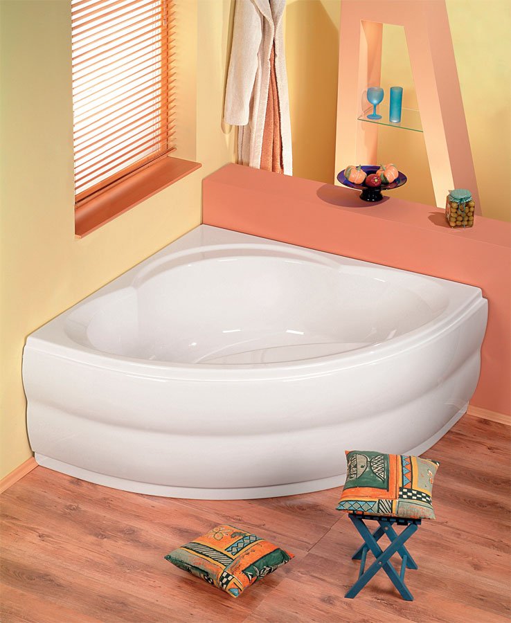 ALEXANDRA rohová vana 140x140x42cm, bílá 95111