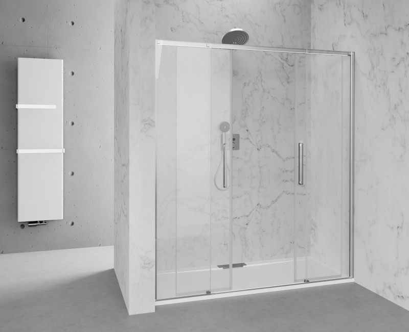 ALTIS posuvné dveře 1770-1810mm, výška 2000mm, čiré sklo AL4515C