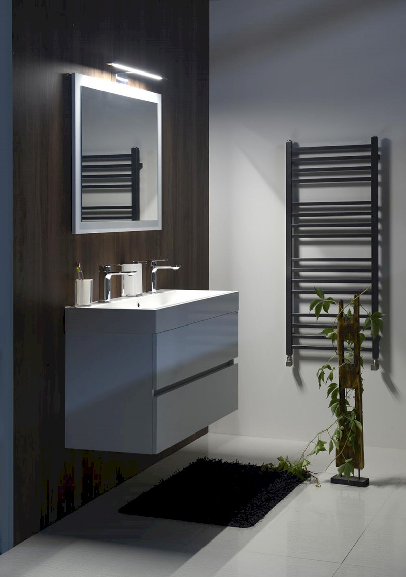 LARGO umyvadlová skříňka 99x50x41cm, bílá LA101