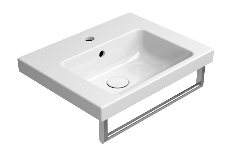 NORM keramické umyvadlo 50x40cm, bílá ExtraGlaze 8638111
