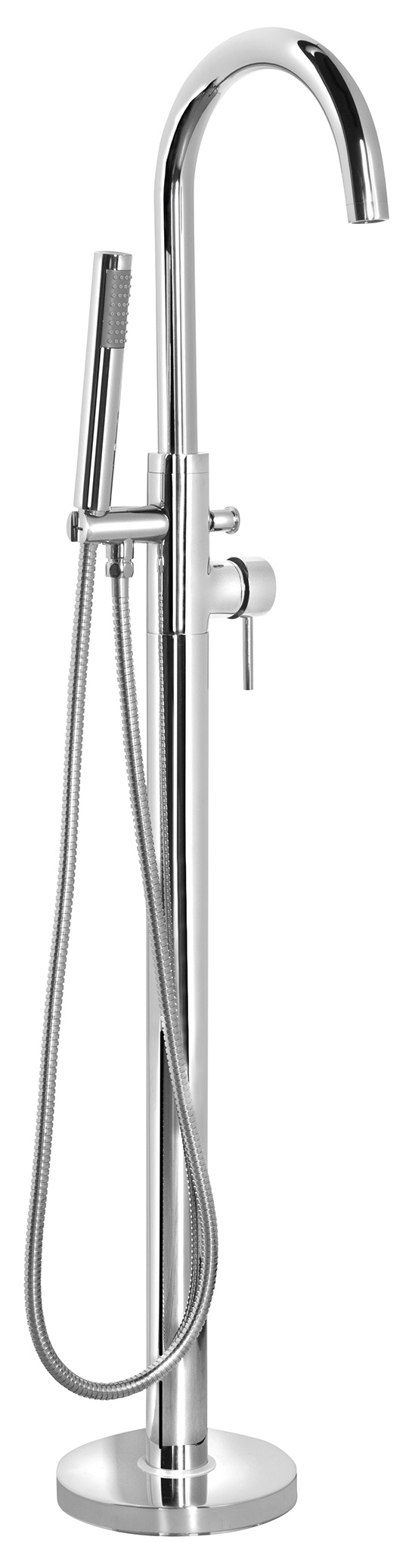 CETO vanová baterie s připojením do podlahy, chrom BV357