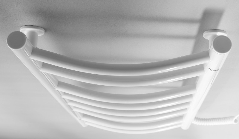 SUPE elektrický sušák ručníků, 360x800mm, 107W, bílý SU140