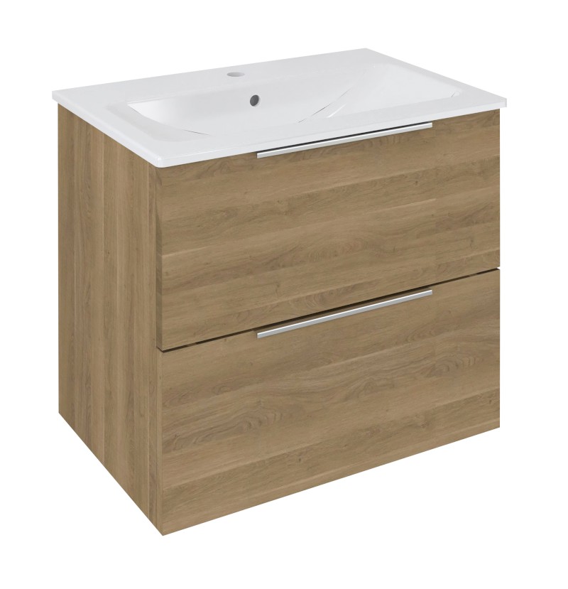 CIRASA umyvadlová skříňka 58x54x39cm, dub cuneo CR592-2525