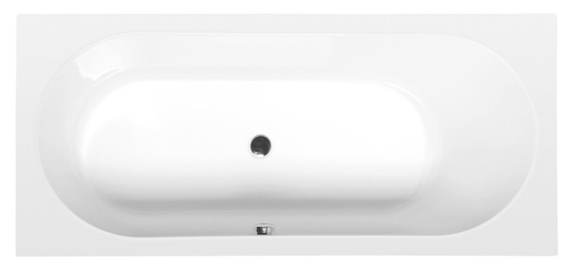 ASTRA B SLIM obdélníková vana 165x75x48cm, bílá 32611S
