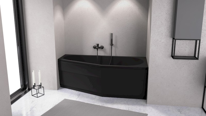 TIGRA R 170 panel čelní, černá mat 90812.21