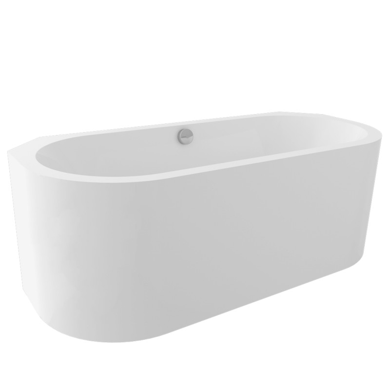 VIVA A MONOLITH rohová vana 170x75x60cm, bílá 89119MA