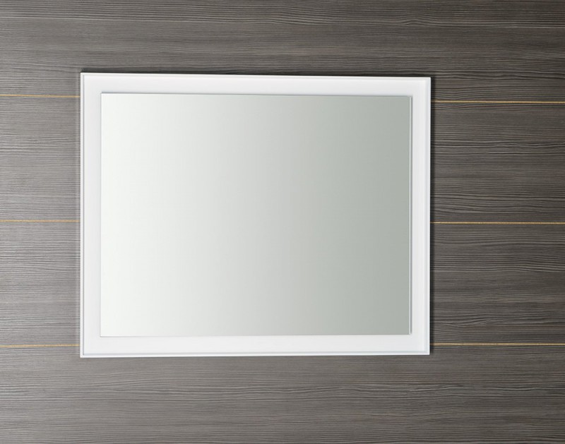 FLUT zrcadlo s LED podsvícením 90x70cm, bílá FT090