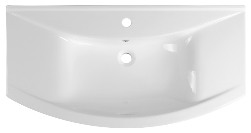ZERO 97 keramické umyvadlo nábytkové 97x51cm, bílá 6095