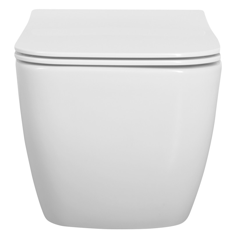 VEA závěsná WC mísa Rimless, 34,5x52cm, bílá 10VA02001