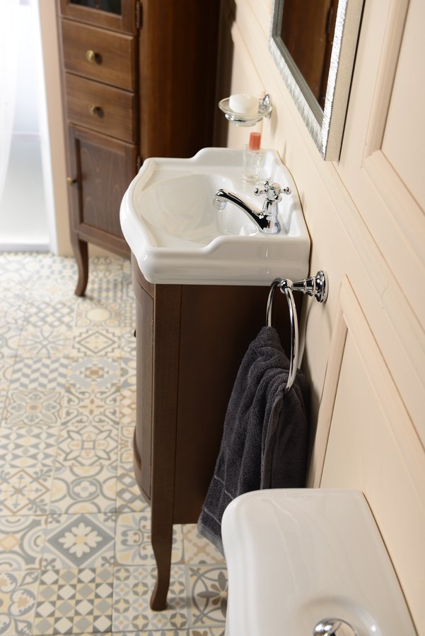 RETRO umyvadlová skříňka 36,5x85x29cm, buk 1640