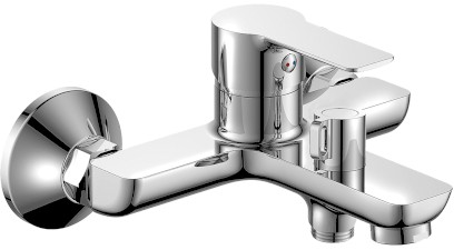 BARON nástěnná vanová baterie, chrom 612.010.1