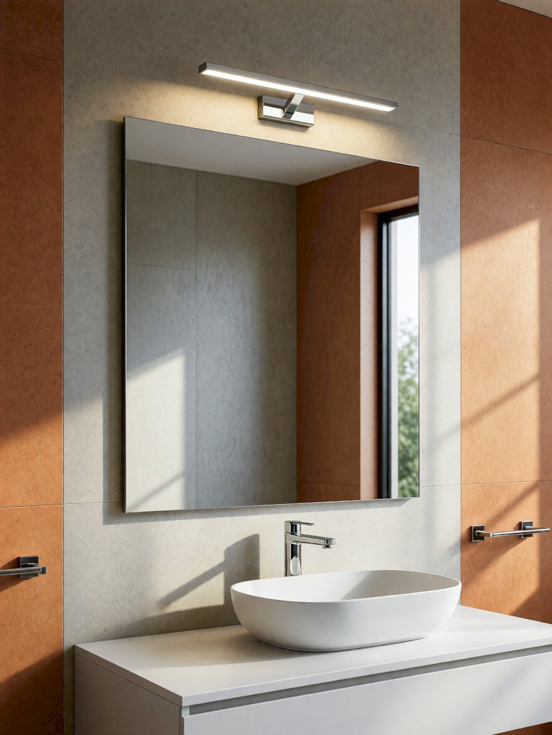 SECA zrcadlo s broušenou hranou 60x70cm, CU free 22469