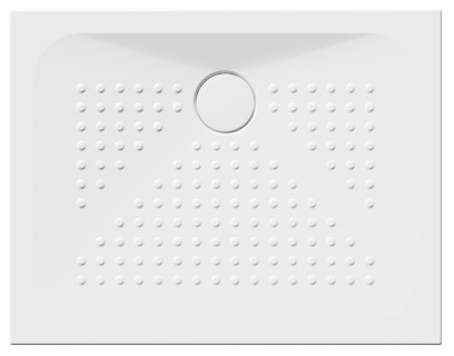 Keramická sprchová vanička, obdélník 90x70x4cm, bílá ExtraGlaze 47090711