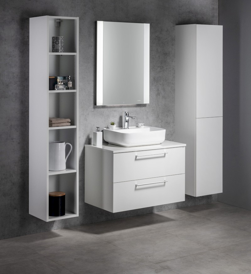 ESPACE skříňka 35x172x32cm, 2x dvířka, levá/pravá, bílá lesk ESC230-3030