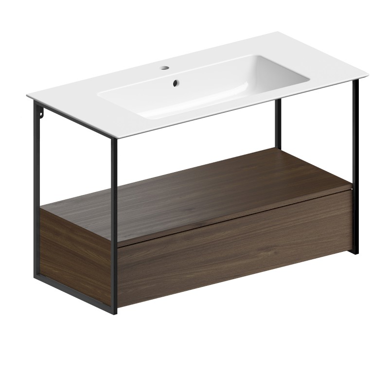 PURA keramické umyvadlo Slim 102x46cm, bílá ExtraGlaze 8886111