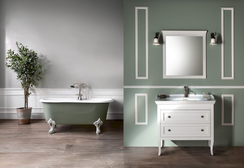 STELLA keramické umyvadlo 90x46,5cm, bílá 10ST50090