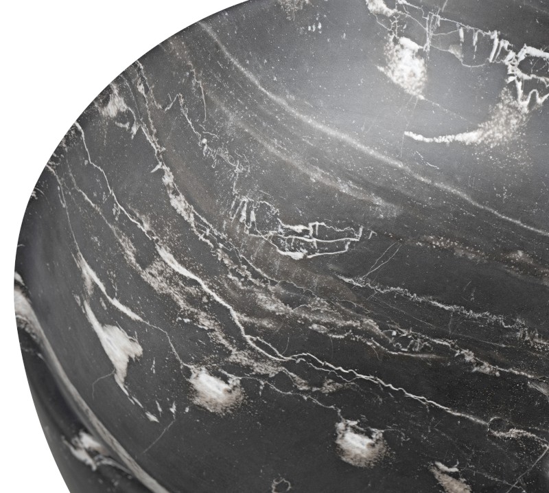 CALEO keramické umyvadlo na desku, 60x42cm, carnico mramor CA590CM