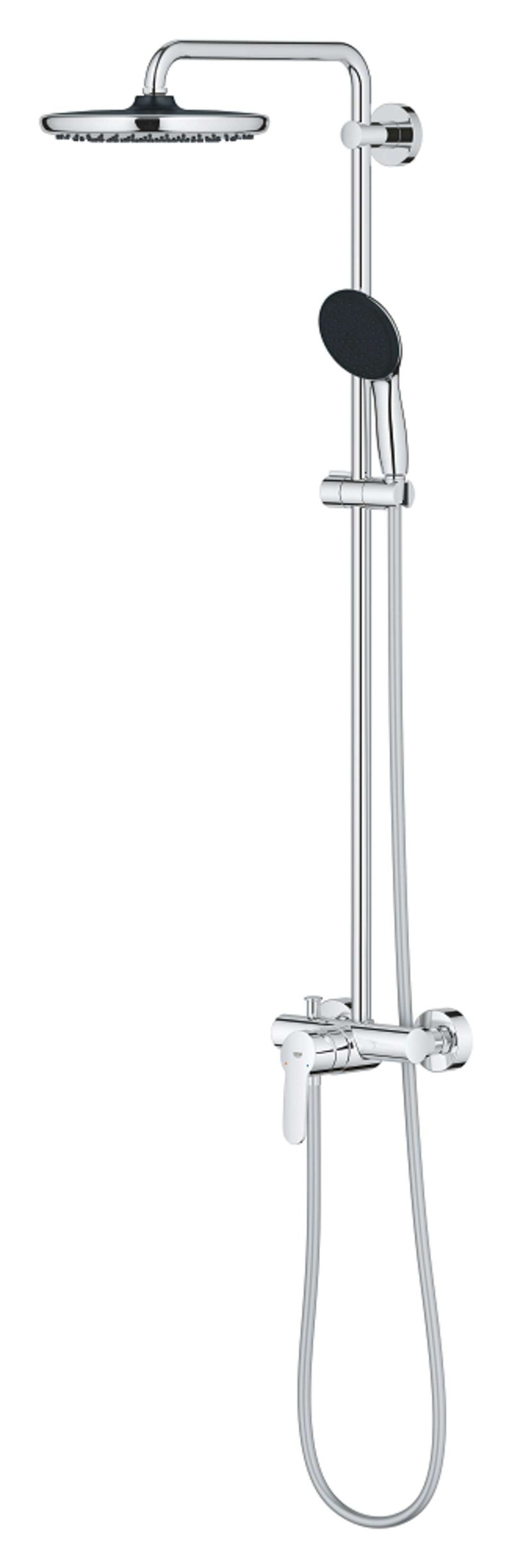 Vitalio Start Sprchový set s baterií, průměr 25 cm, 2 proudy, chrom GROHE 26679001