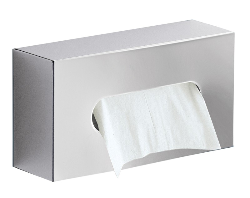 Zásobník na papírové kapesníky závěsný, 250x75x130 mm, nerez mat 230838