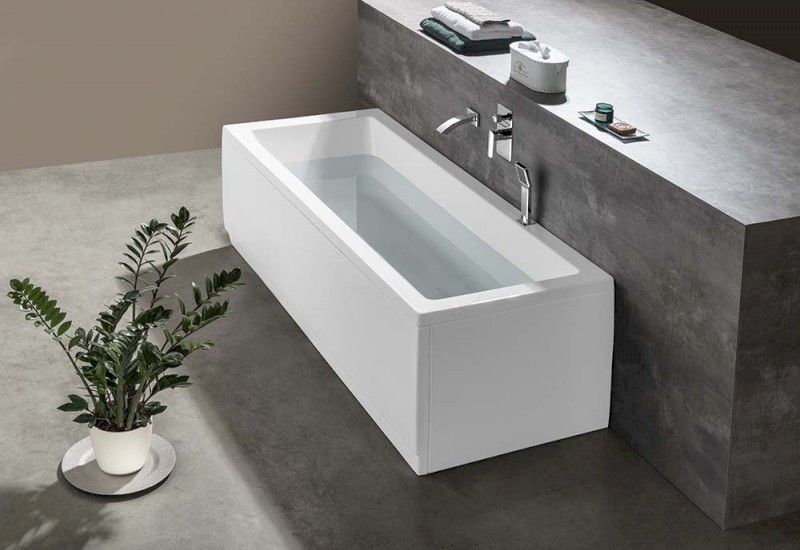 NOEMI obdélníková vana 170x70x39cm, bílá 71708