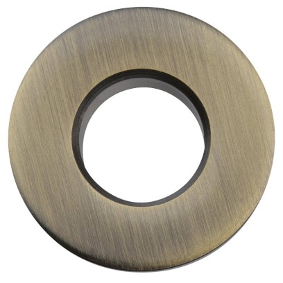 Kovová krytka přepadu umyvadla, 30mm, bronz AR913