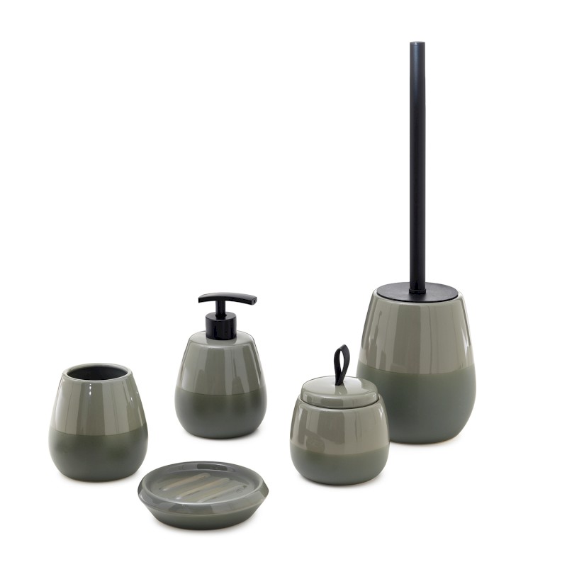 WILMA WC štětka na postavení, zelená WL3307