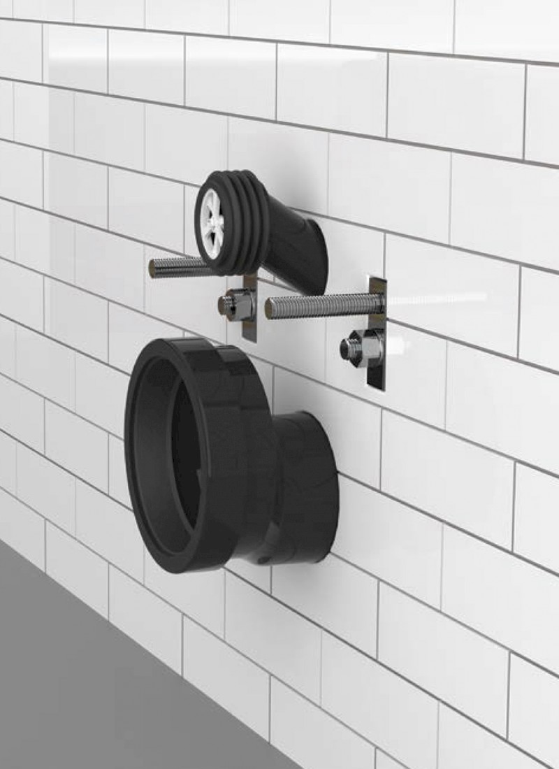 GEBERIT odpadní připojovací sada pro závěsné WC, excentrická 405.116.00.1