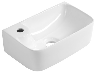 BELLE keramické umývátko 36x22cm, bílá NP365