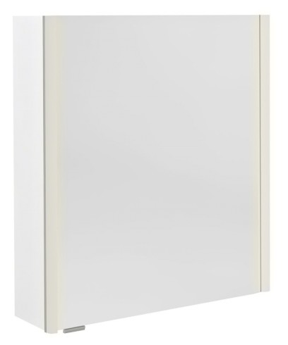 ALIX galerka s LED osvětlením 66x70x17,5cm, levá/pravá, bílá AX166-0030