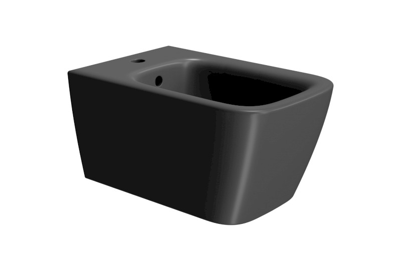 NUBES bidet závěsný 35x55cm, černá mat 9665126